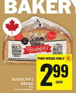 Food Basics RUDOLPH'S BREAD offer