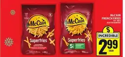 Food Basics McCAIN FRENCH FRIES offer