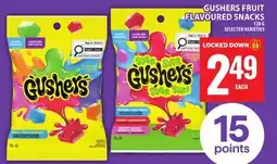 Food Basics GUSHERS FRUIT FLAVOURED SNACKS offer