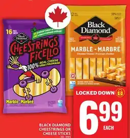 Food Basics BLACK DIAMOND CHEESTRINGS OR CHEESE STICKS offer