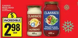 Food Basics CLASSICO PASTA SAUCE offer