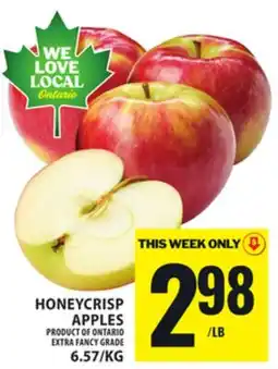 Food Basics HONEYCRISP APPLES offer