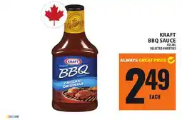 Food Basics KRAFT BBQ SAUCE offer