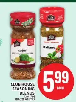 Food Basics CLUB HOUSE SEASONING BLENDS offer