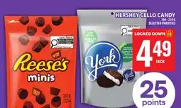 Food Basics HERSHEY CELLO CANDY offer