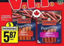 Food Basics SCHNEIDERS PEPPERETTES offer
