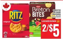 Food Basics CHRISTIE OR DARE CRACKERS offer