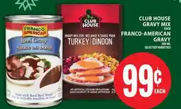 Food Basics CLUB HOUSE GRAVY MIX, FRANCO-AMERICAN GRAVY offer