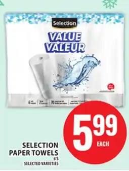 Food Basics SELECTION PAPER TOWELS offer