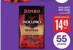 Food Basics JACK LINK'S BEEF JERKY offer