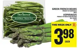 Food Basics GREEN FRENCH BEANS OR ASPARAGUS offer
