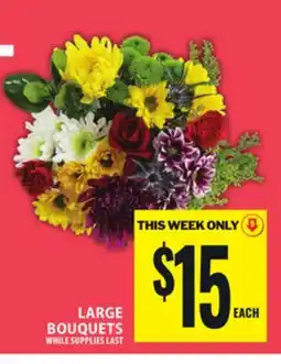 Food Basics LARGE BOUQUETS offer