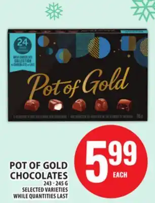 Food Basics POT OF GOLD CHOCOLATES offer