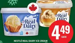 Food Basics NESTLÉ REAL DAIRY ICE CREAM offer