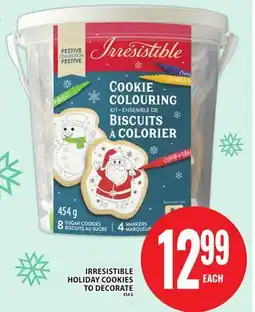 Food Basics IRRESISTIBLE HOLIDAY COOKIES TO DECORATE offer