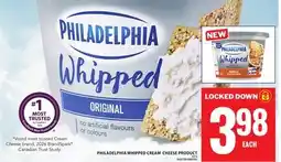 Food Basics PHILADELPHIA WHIPPED CREAM CHEESE PRODUCT offer