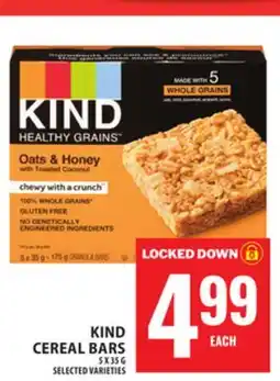 Food Basics KIND CEREAL BARS offer
