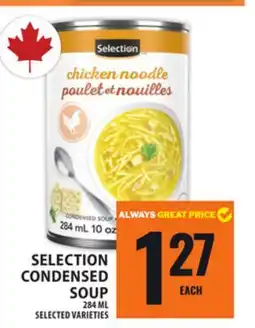 Food Basics SELECTION CONDENSED SOUP offer