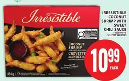 Food Basics IRRESISTIBLE COCONUT SHRIMP WITH SWEET CHILI SAUCE offer