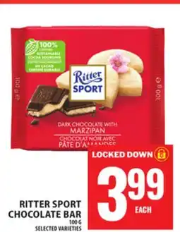 Food Basics RITTER SPORT CHOCOLATE BAR offer