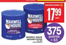 Food Basics MAXWELL HOUSE GROUND COFFEE offer
