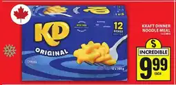 Food Basics KRAFT DINNER NOODLE MEAL offer