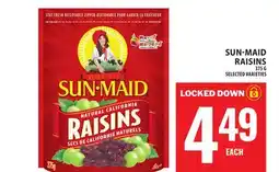 Food Basics SUN-MAID RAISINS offer