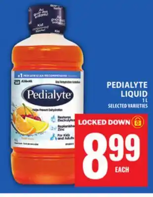 Food Basics PEDIALYTE LIQUID offer