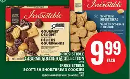 Food Basics IRRESISTIBLE GOURMET DELIGHT COLLECTION, IRRESISTIBLE SCOTTISH SHORTBREAD COOKIES offer