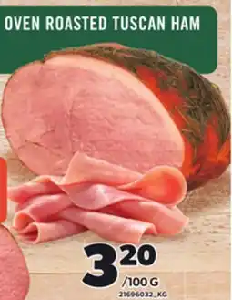 Loblaws OVEN ROASTED TUSCAN HAM offer