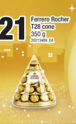 Loblaws FERRERO ROCHER T28 CONE, 350 g offer