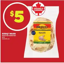 Loblaws SURAJ NAAN, 10'S offer