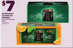 Loblaws AFTER EIGHT CLASSIC OR ORANGE, 200 G offer