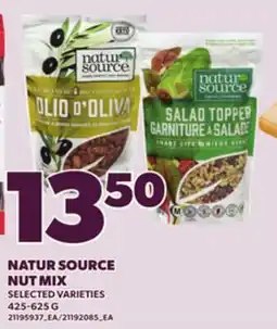 Loblaws NATUR SOURCE NUT MIX, 425-625 G offer