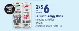 Loblaws CELSIUS ENERGY DRINK, 355 ML offer