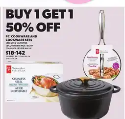 Loblaws PC COOKWARE SETS offer