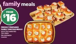 Loblaws FRESHLY PREPARED FAMILY ONE PAN MEALS, 750-990G offer