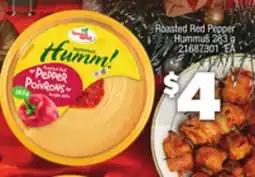 Loblaws ROASTED RED PEPPER HUMMUS, 283 G offer