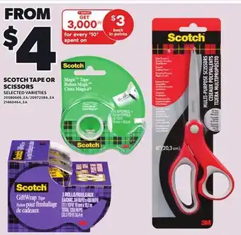 Loblaws SCOTCH TAPE OR SCISSORS offer