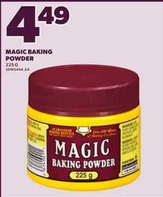 Loblaws MAGIC BAKING POWDER, 225 G offer