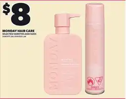 Loblaws MONDAY HAIR CARE offer