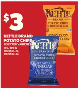 Loblaws KETTLE BRAND POTATO CHIPS, 156/198 G offer