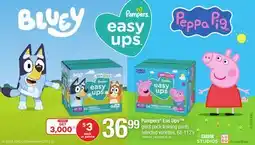 Loblaws PAMPERS EAS UPS GIANT PACK TRAINING PANTS, 68-112's offer
