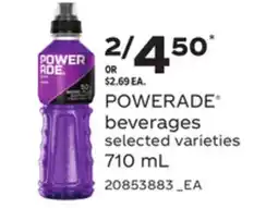 Loblaws POWERADE BEVERAGES, 710 mL offer