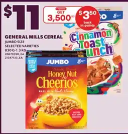 Loblaws GENERAL MILLS CEREAL, 830 G-1.3 KG offer