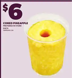 Loblaws CORED PINEAPPLE offer