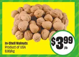 Chalo FreshCo In-Shell Walnuts Product of USA 8.80/kg offer