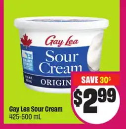 Chalo FreshCo Gay Lea Sour Cream 425-500 mL offer