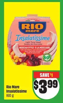 Chalo FreshCo Rio Mare Insalatissime 160 g offer