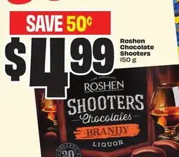Chalo FreshCo Roshen Chocolate Shooters 150 g offer